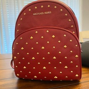 Michael Kors Studded Abbey Backpack